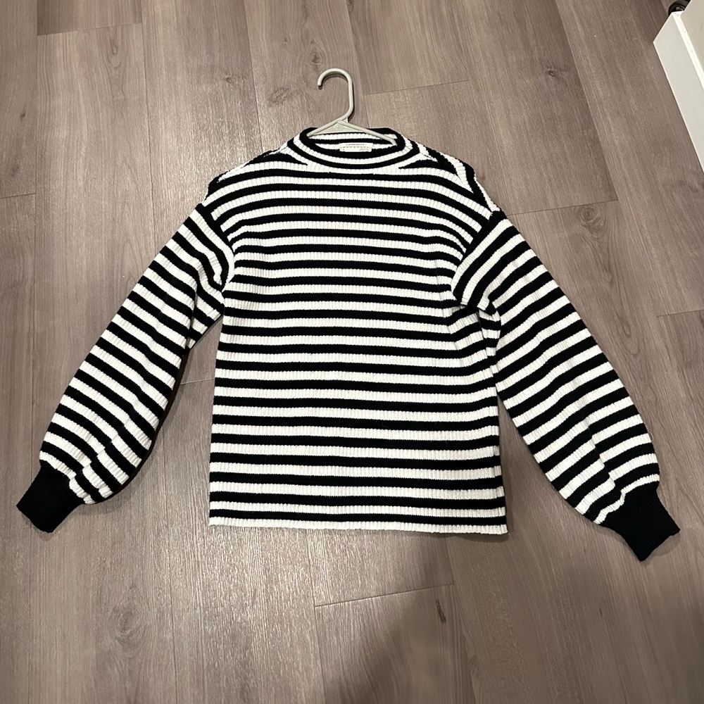 ANTHROPOLOGIE Sydney Balloon Sleeve Sweater S